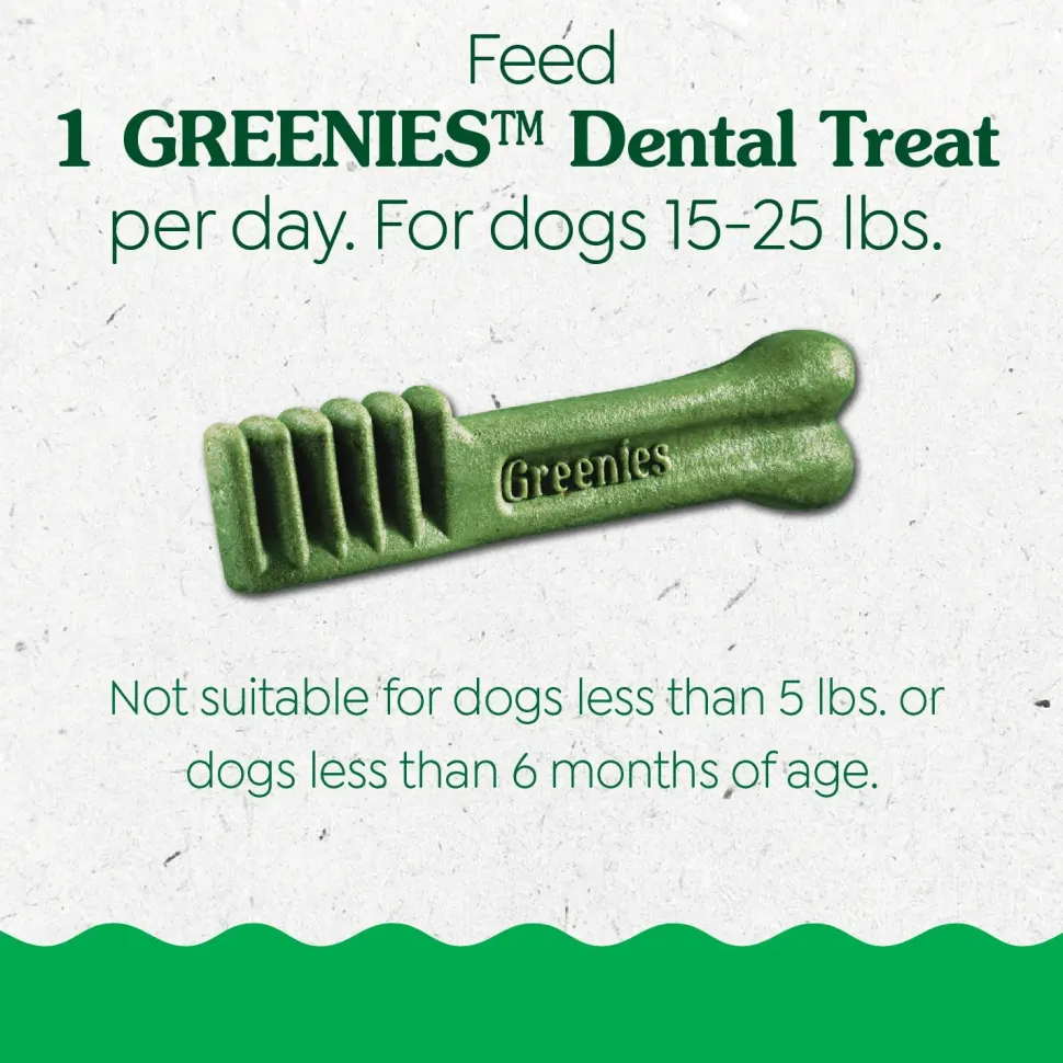 Greenies Puppy Dental Dog Treats Petite 10 Count 6-oz