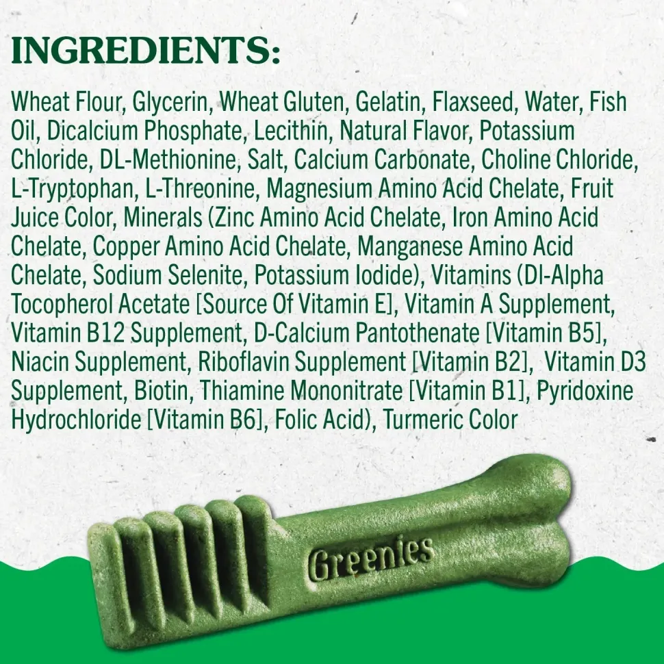 Greenies Puppy Dental Dog Treats Petite 10 Count 6-oz