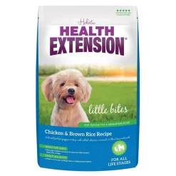 Health Extension Little Bites Dry Dog Food Chicken & Brown Rice Recipe 10-lb