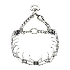 Herm Sprenger Pet Supply Imports Dog Prong Training Collar with Quick Release Snap 23-in Neck 3.2-mm Wide