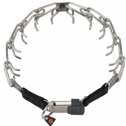 Herm Sprenger Ultra-Plus Dog Prong Training Collar with ClicLock 14-in Neck 2.25-mm Wide