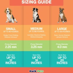 Herm Sprenger Ultra Plus Dog Prong Training Collar 14-in Neck 2.25-mm Wide