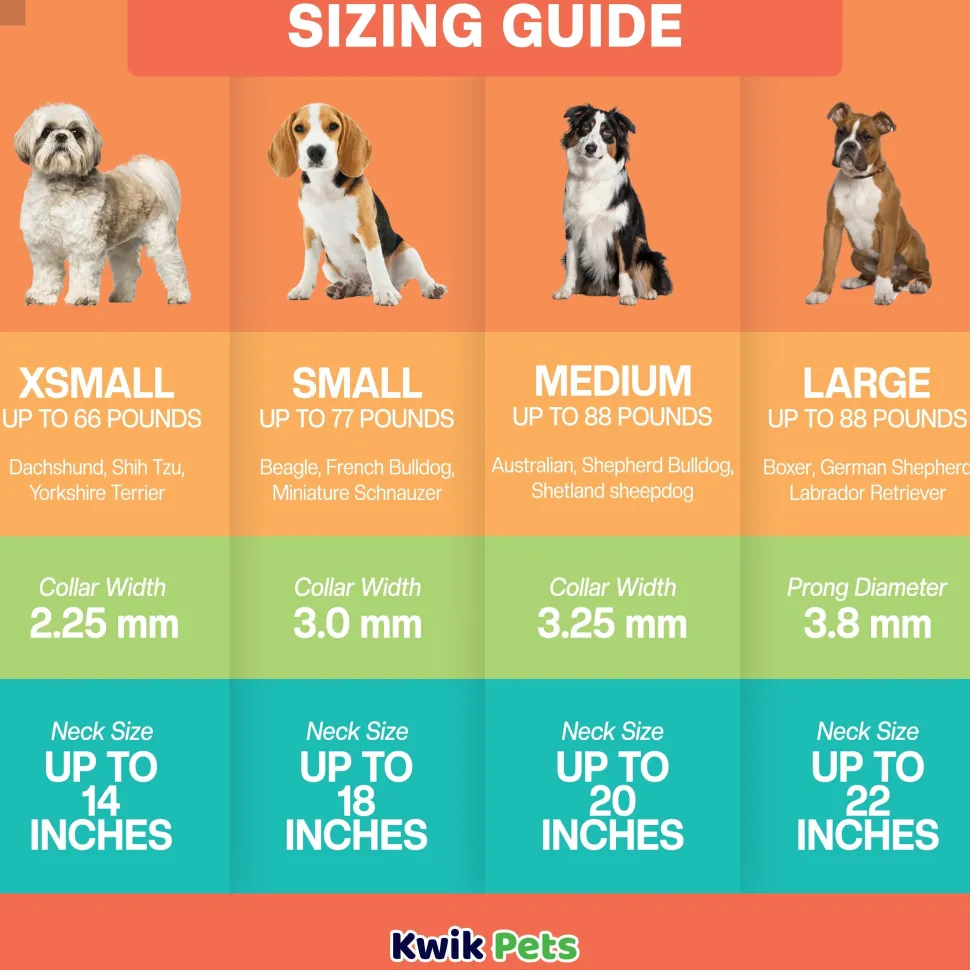 Herm Sprenger Ultra-Plus Dog Prong Training Collar with Latch 18-in Neck 3.0-mm Wide