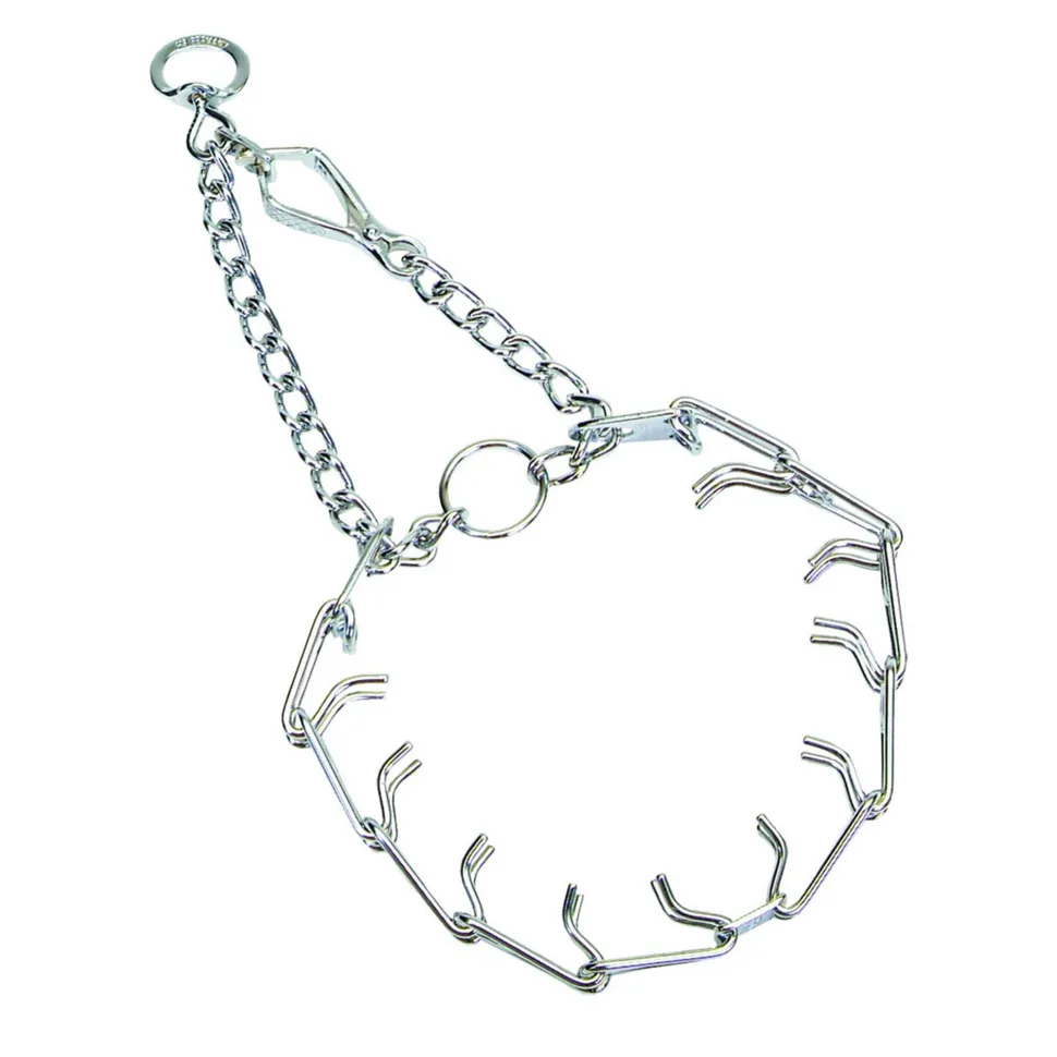Herm Sprenger Ultra-Plus Dog Prong Training Collar with Latch 20-in Neck 3.25-mm Wide