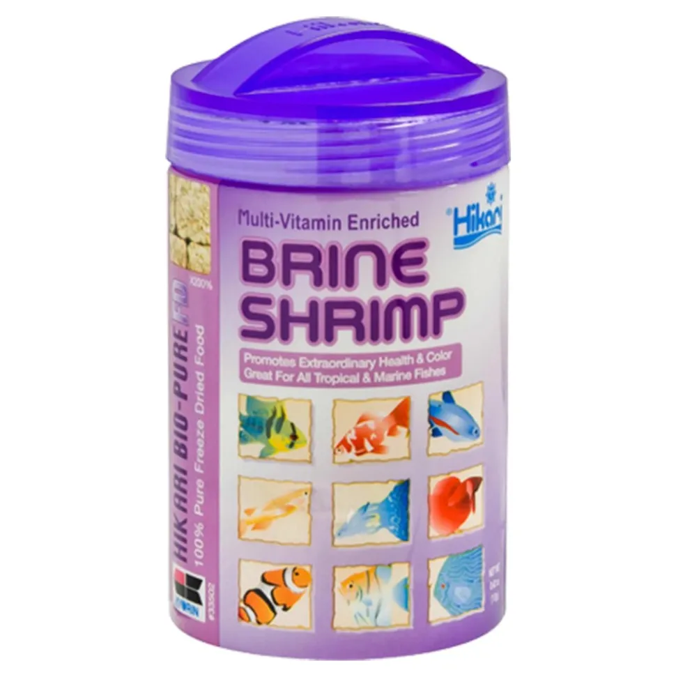 Hikari USA Bio-Pure Brine Shrimp Freeze Dried Fish Food 0.42-oz