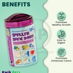Hikari USA Bio-Pure Spirulina Brine Shrimp Freeze Dried Fish Food 0.42-oz