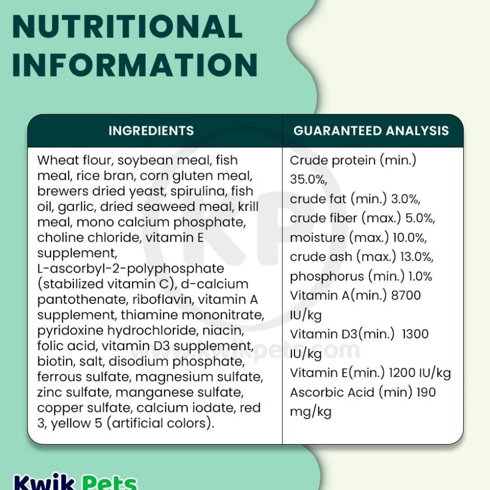 Hikari USA Gold Color Enhancing Floating Medium Pellets Fish Food for Koi & Pond Fishes 4.4-lb