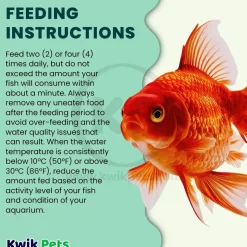 Hikari USA Goldfish Staple Floating Baby Pellets Fish Food 3.5-oz