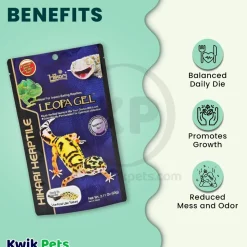 Hikari USA Herptile LeopaGel Reptile Food 2.11-oz