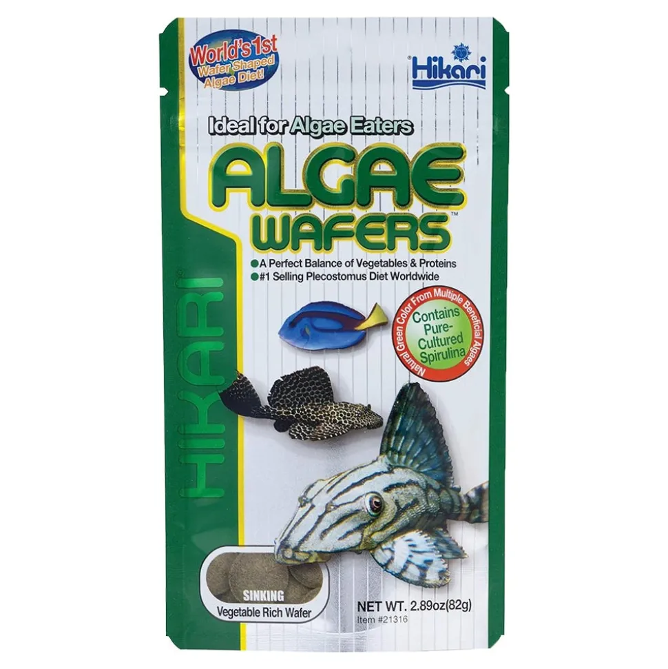 Hikari USA Rapidly Sinking Algae Wafers Fish Food 2.89-oz