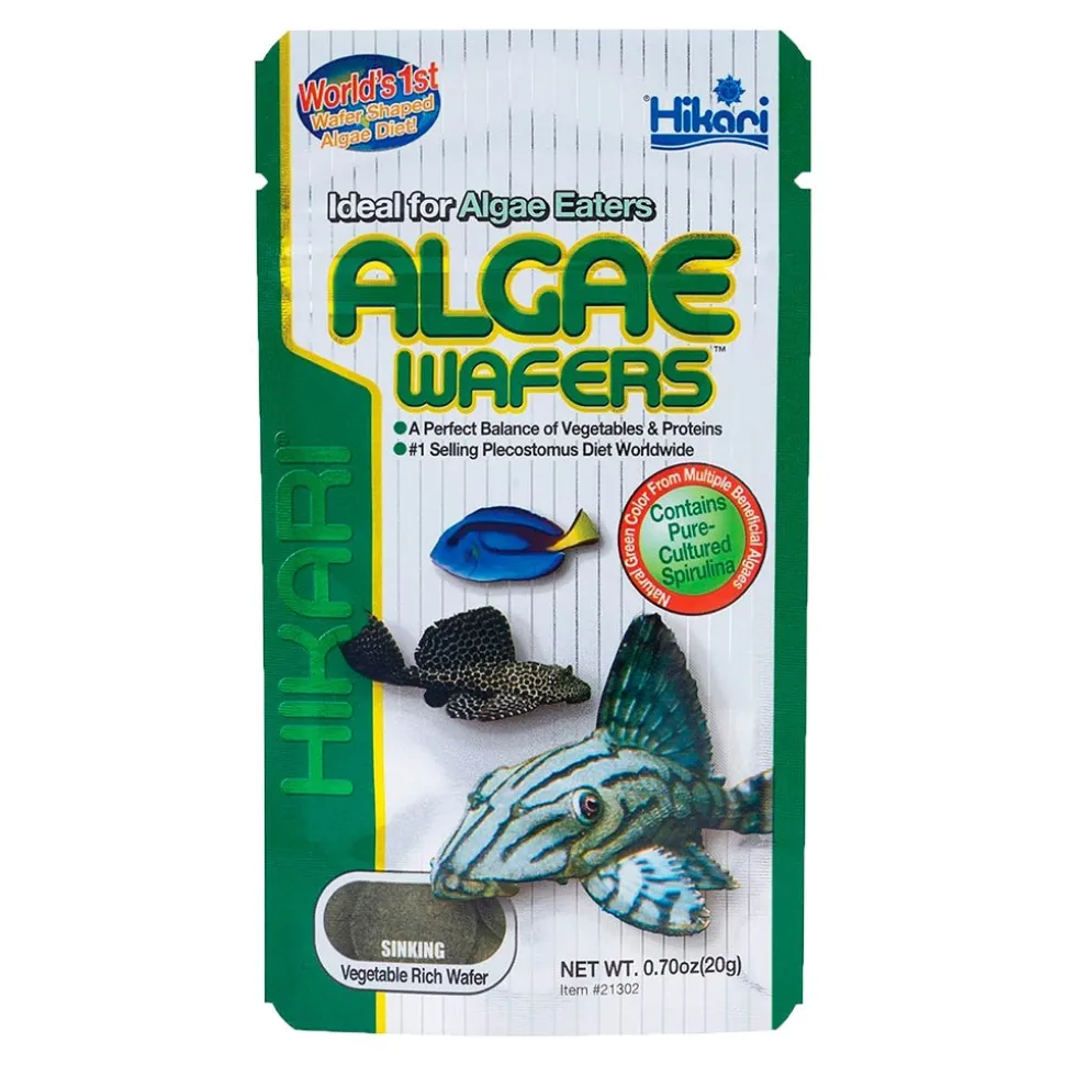 Hikari USA Rapidly Sinking Algae Wafers Fish Food 0.7-oz