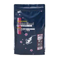 Hikari USA Saki-Hikari Color Enhancing Floating Medium Pellets Fish Food for Koi 4.4-lb