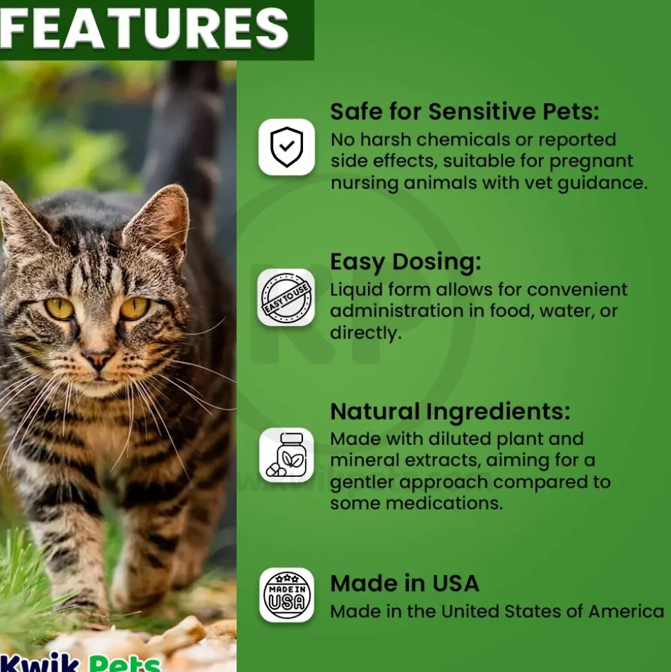 HomeoPet Anxiety Relief Calming Supplements for All Pets 15 ml