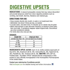 HomeoPet Digestive Upsets Supplement for All Pets 15 ml