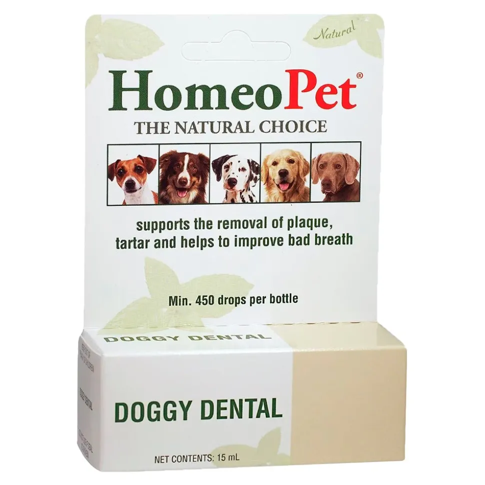 HomeoPet Doggy Dental for Plaque & Tartar Removal 15 ml