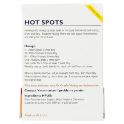 HomeoPet Hot Spots Relief Supplement for All Pets 15 ml