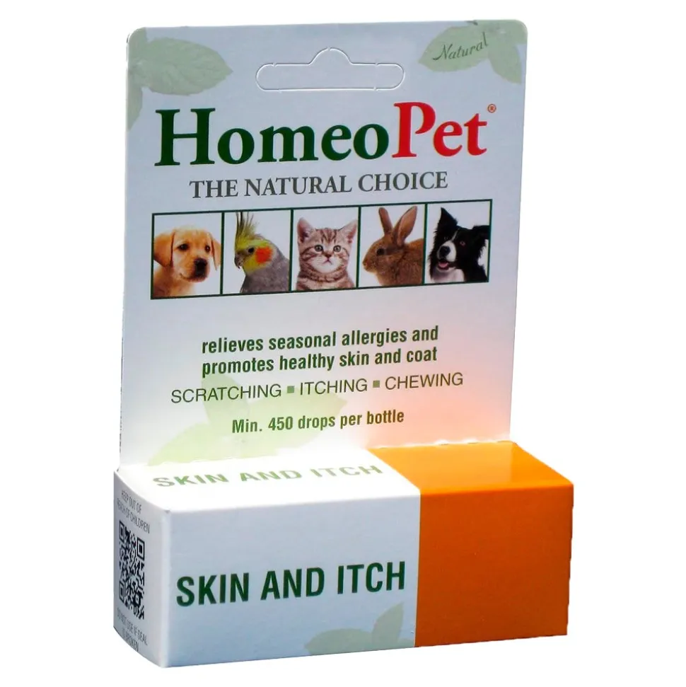 HomeoPet Skin & Itch Relief Supplement for All Pets 15 ml