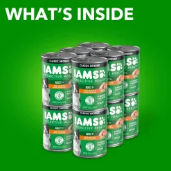 IAMS Proactive Health Adult Wet Dog Food Pate with Chicken & Rice 13.2-oz