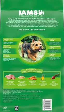 IAMS Small & Toy Breed Adult Dry Dog Food Real Chicken 7-lb