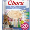Inaba Churu Creamy Purée Tuna Variety Pack Lickable Cat Treats 0.5-oz Tubes 20 Count