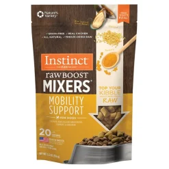 Instinct Raw Boost Mixers Mobility Support Freeze-Dried Dog Food Topper 5.5-oz