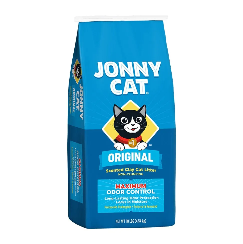 Jonny Cat Original Maximum Odor Control Scented Clay Cat Litter 10-lb