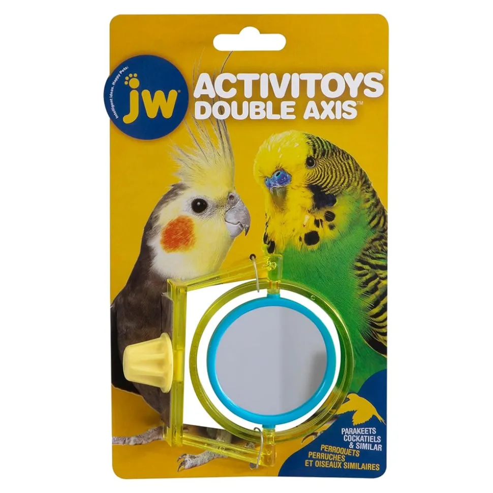 JW Pet ActiviToy Double Axis Bird Toy Multicolor One Size