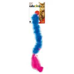 JW Pet Cataction Featherlite Boa Bouncing Catnip Cat Teaser Toy