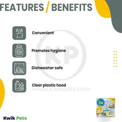 JW Pet Clean Cup Bird Feed & Water Cup Assorted Medium 5-oz