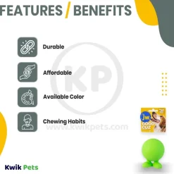 JW Pet Good Cuz Dog Toy Assorted Medium