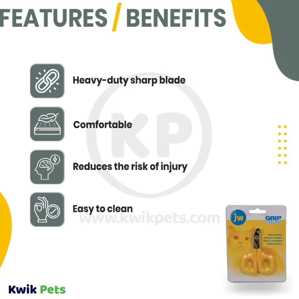 JW Pet GripSoft Cat Nail Clipper