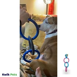 JW Pet Invincible Triple Chains Dog Toy Large