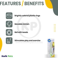 JW Pet Sand Perch for Bird Assorted Small