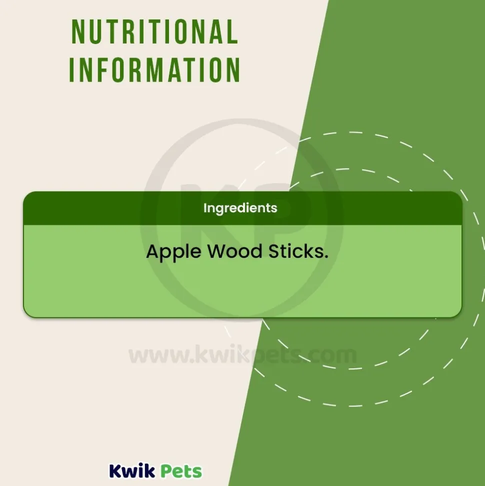 Kaytee Apple Orchard Sticks for Small Animals 10 Count