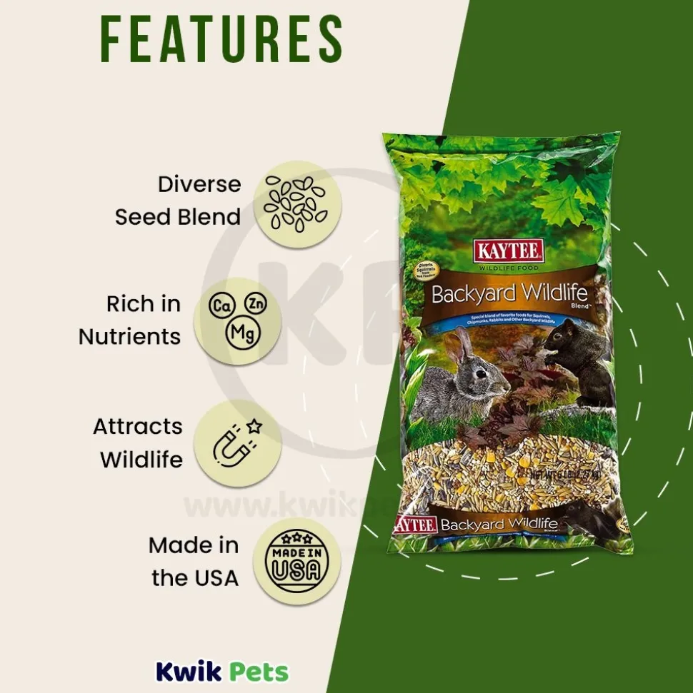 Kaytee Backyard Wildlife Blend Food 5-lb