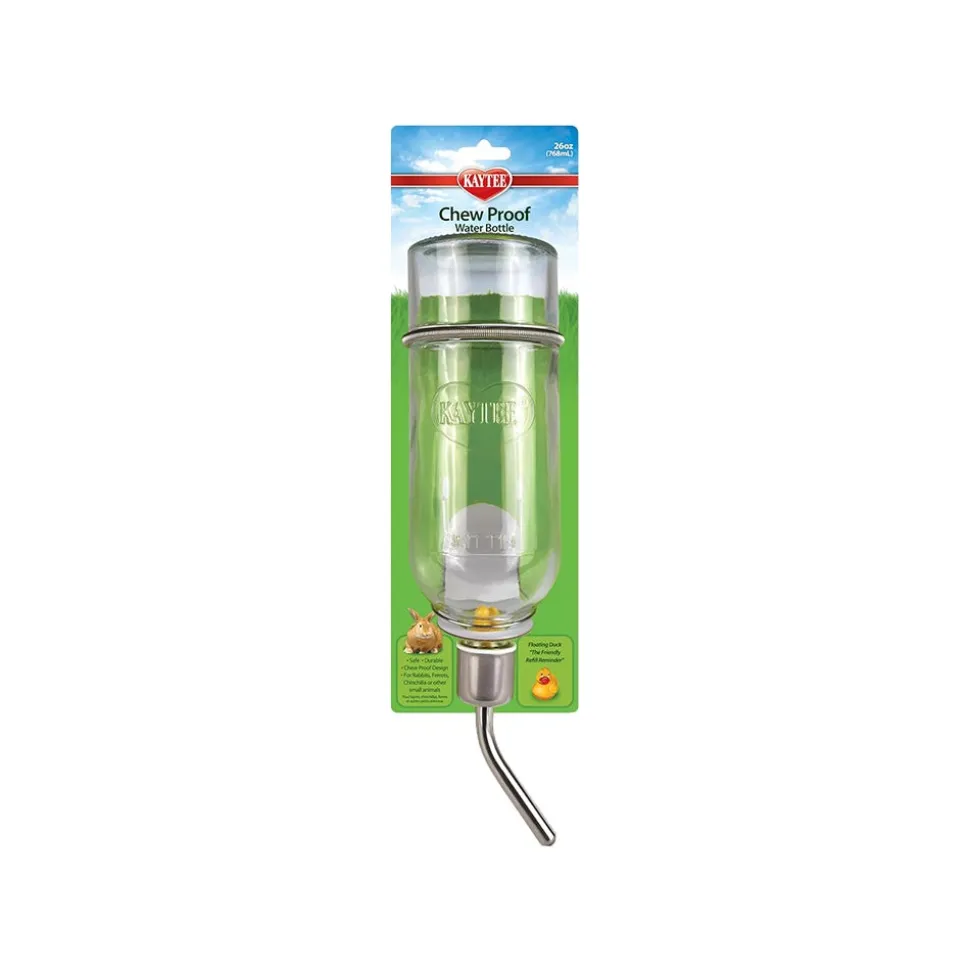 Kaytee Chew-Proof Water Bottle Clear 26-oz