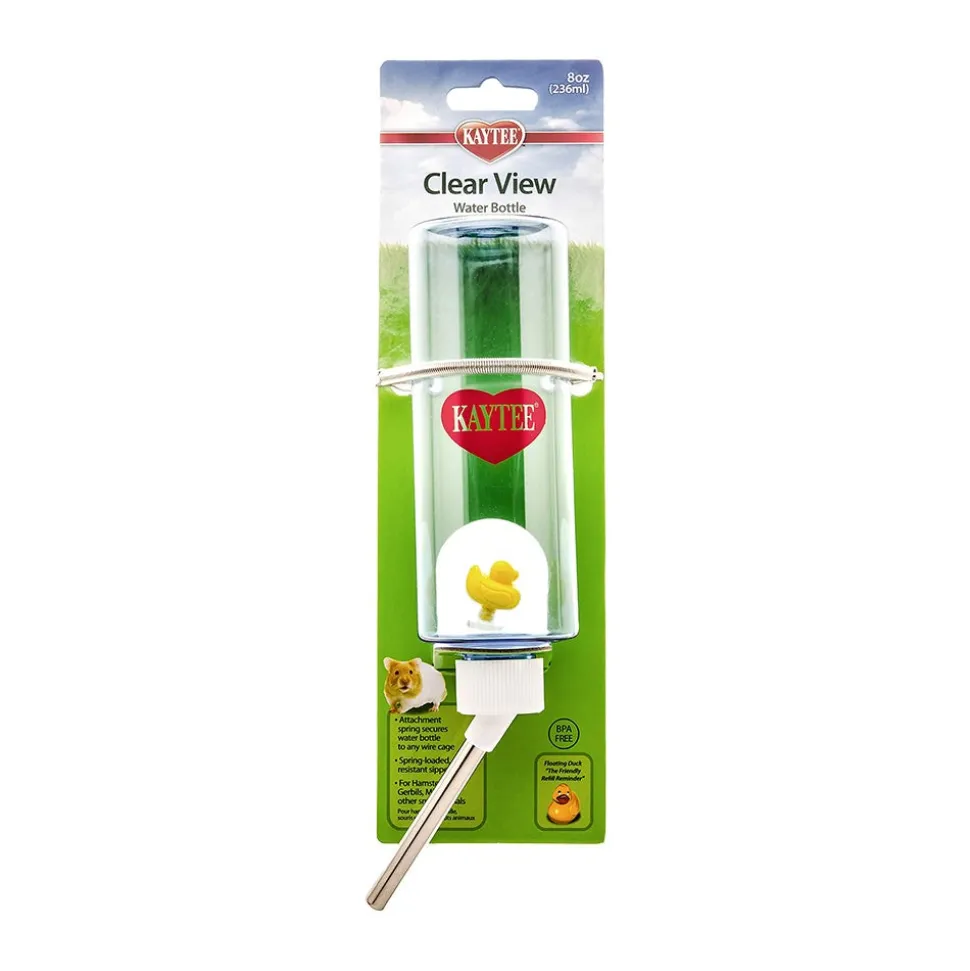 Kaytee Clear Water Bottle for Small Pets 8-oz