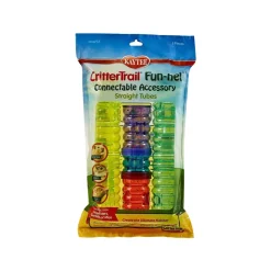 Kaytee CritterTrail Fun-nels Value Pack Straight Tubes 5 Count