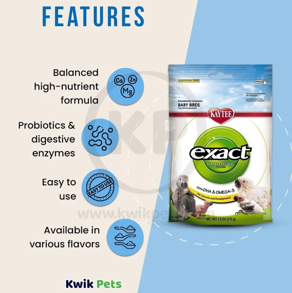 Kaytee Exact Handfeeding Formula for Baby Birds 7.5-oz