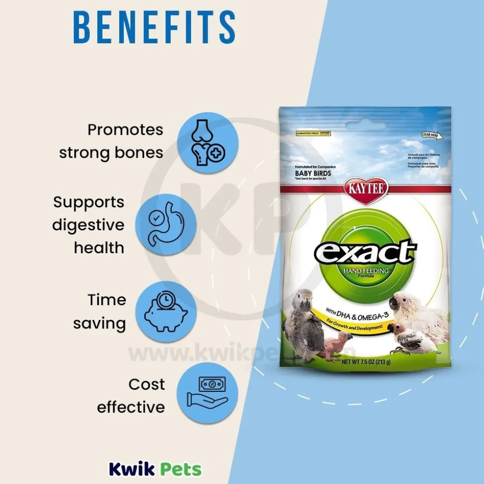 Kaytee Exact Handfeeding Formula for Baby Birds 7.5-oz