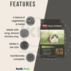 Kaytee Field+Forest Guinea Pig Food 4-lb