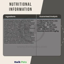 Kaytee Field+Forest Guinea Pig Food 4-lb