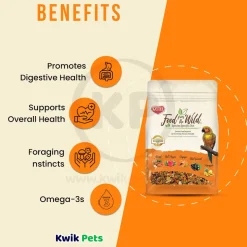 Kaytee Food from the Wild Conure Pet Bird Food 2.5-lb
