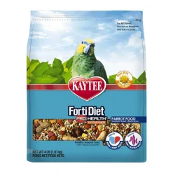Kaytee Forti-Diet Pro Health Parrot Food with Safflower 4-lb