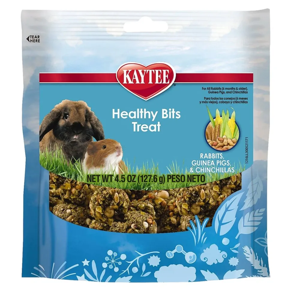 Kaytee Healthy Bits Treat for Rabbits Guinea Pigs & Chinchillas 4.5-oz