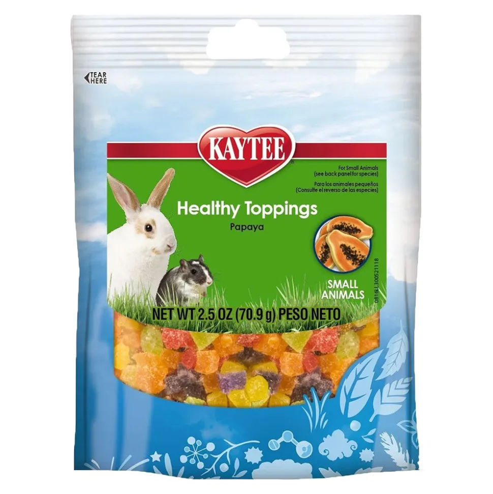 Kaytee Healthy Toppings Papaya Treat for Small Animals 2.5-oz