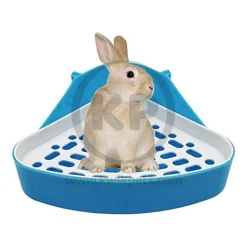 Kaytee Hi-Corner Litter Pan for Ferrets & Other Small Animals