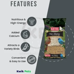 Kaytee No Mess Blend Wild Bird Food 10-lb