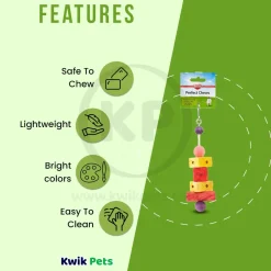 Kaytee Perfect Chews Rat Toy 2.12 in X 2.5 in X 9 in