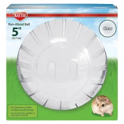Kaytee Run-About Small Animal Mini Exercise Ball Clear 5-in